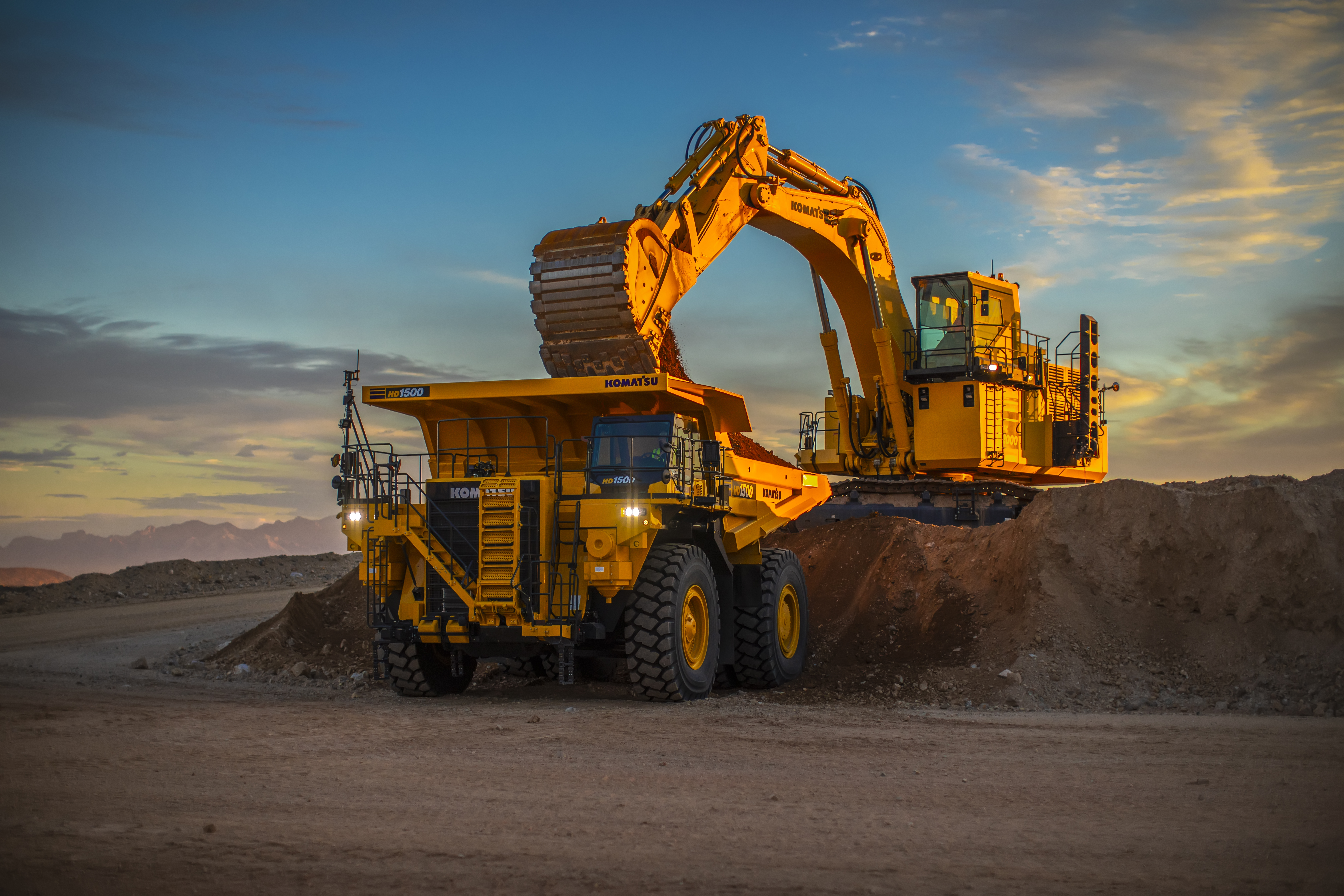 Komatsu equipment
